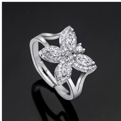 Luxury 4PCS Zirconia Dubai Bridal Jewelry Set